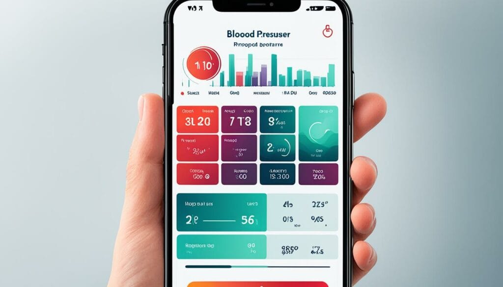 Aplicativo de monitoramento de pressão arterial