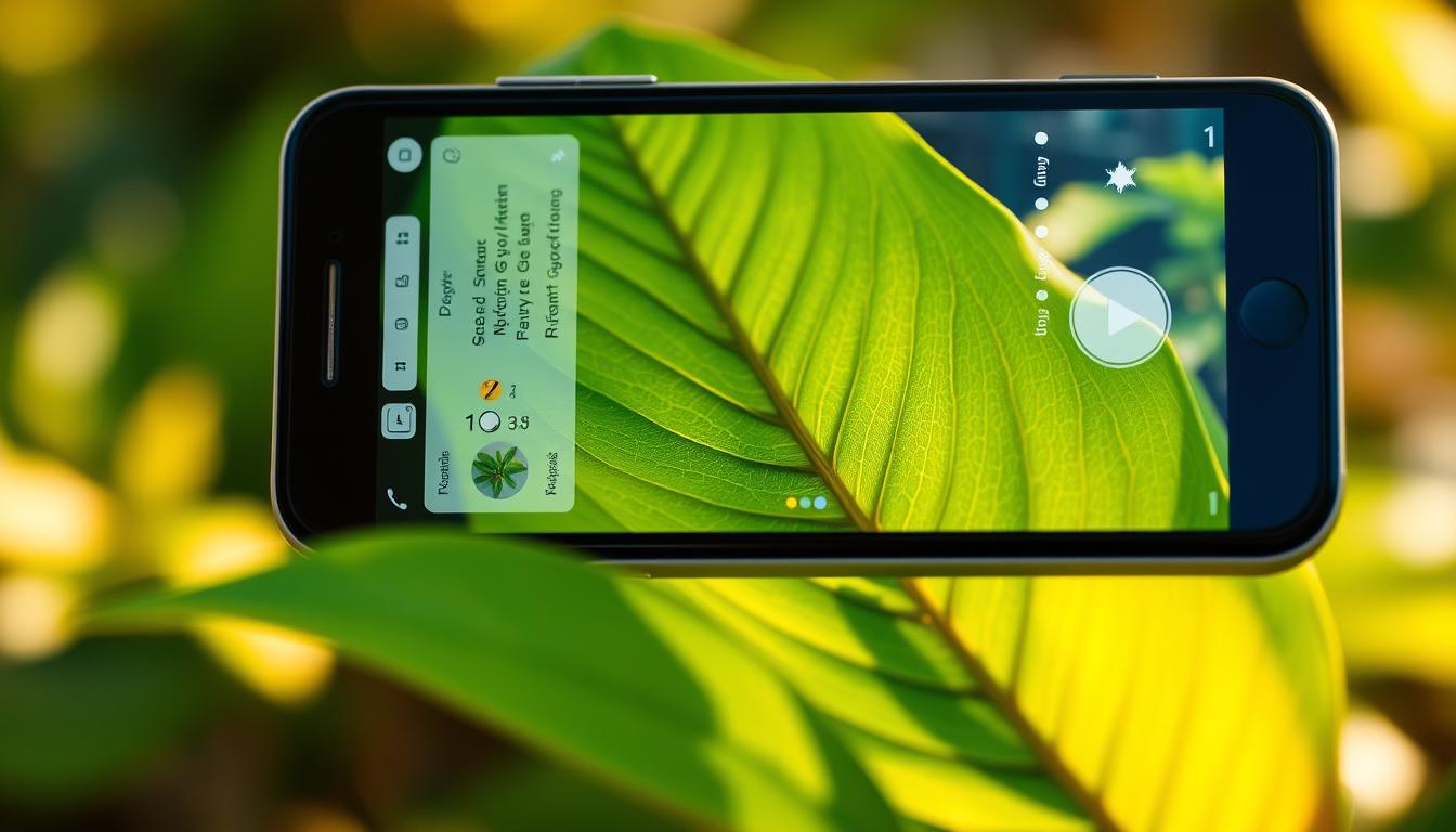 App de descobrir qual planta é escaneando