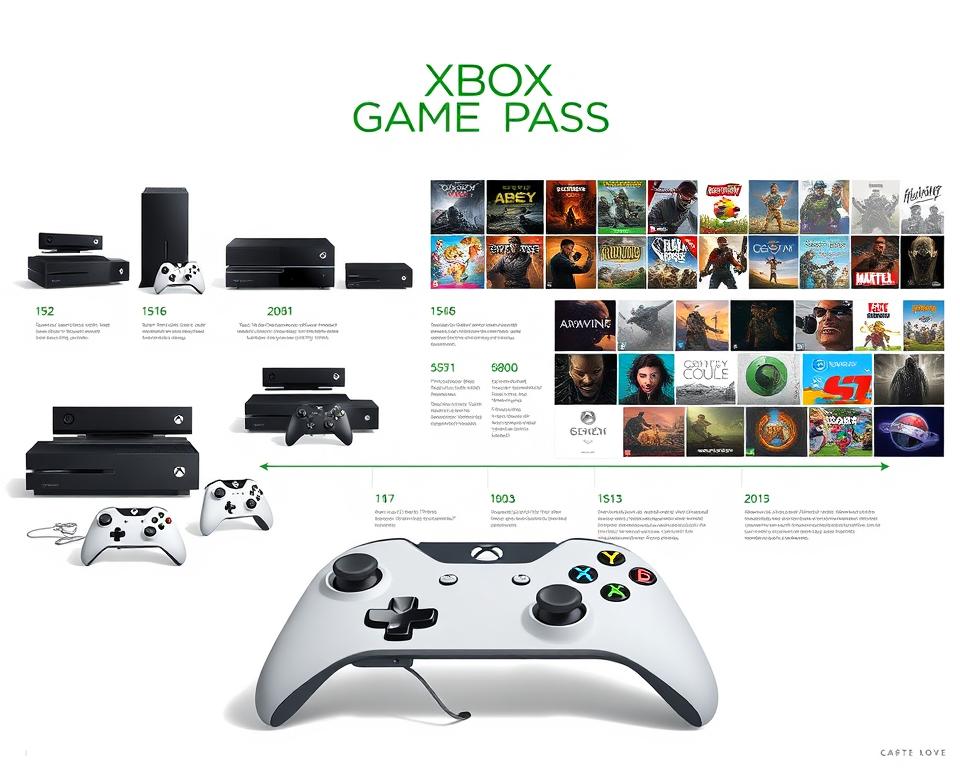 Xbox Game Pass história evolução serviços de jogos tipos de assinaturas planos