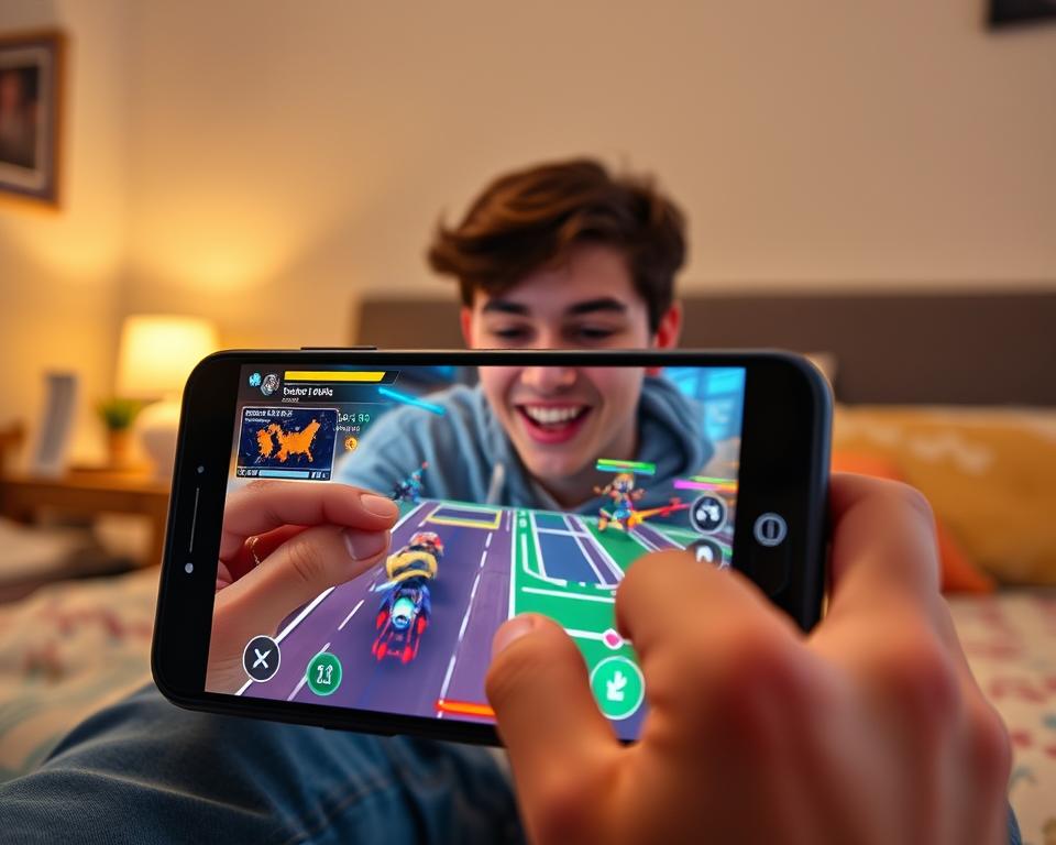 conteúdo de gameplay no TikTok