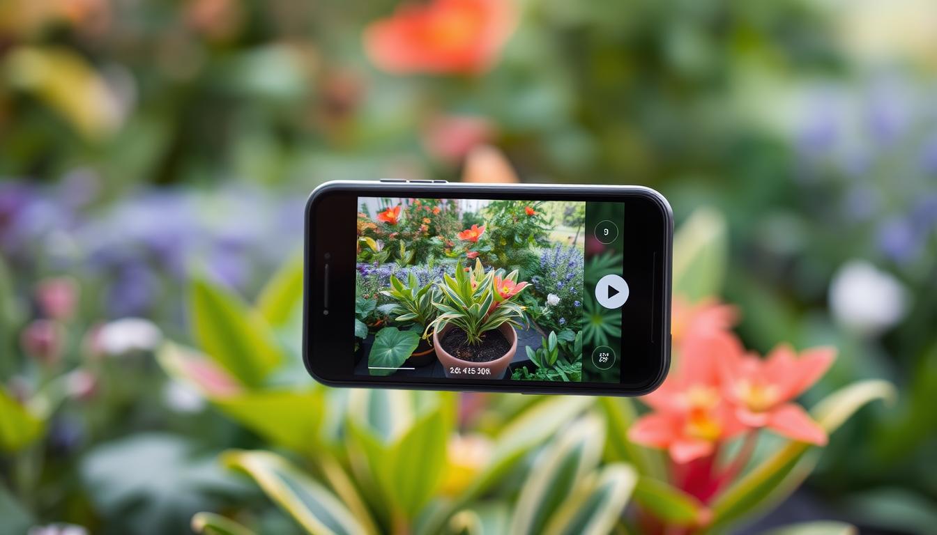 App de aprender a cuidar de plantas scaneando
