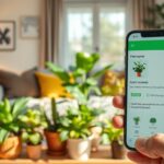 Aplicativo para cuidar de plantas com scanner