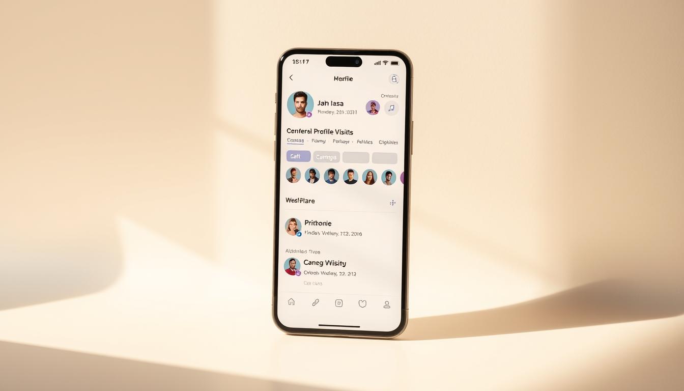 App de ver quem visita o seu perfil