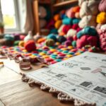 Como ler gráficos e receitas de crochê