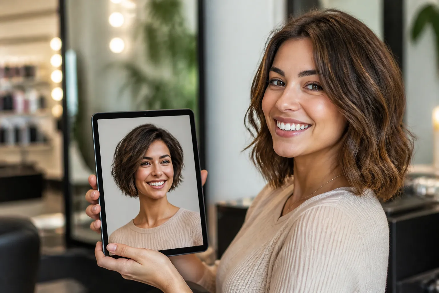 Veja Como Você Fica com Novos Cortes de Cabelo Antes de Cortar