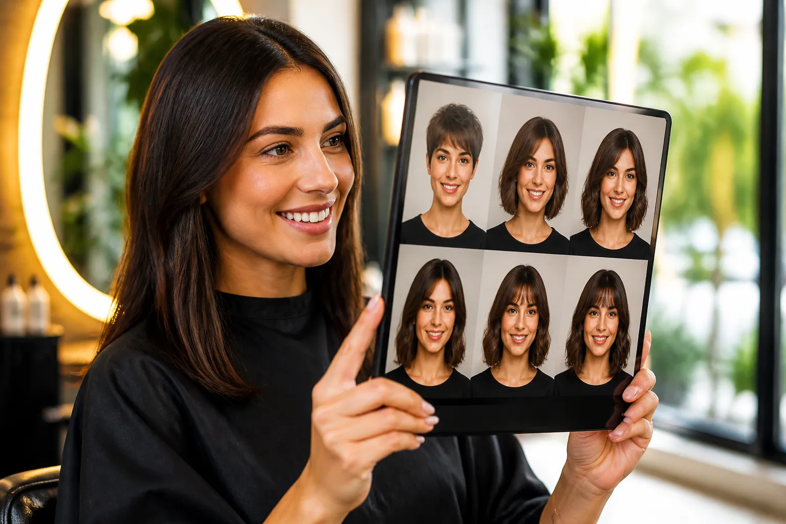 Veja Como Ficará Seu Cabelo Novo Antes de Cortar