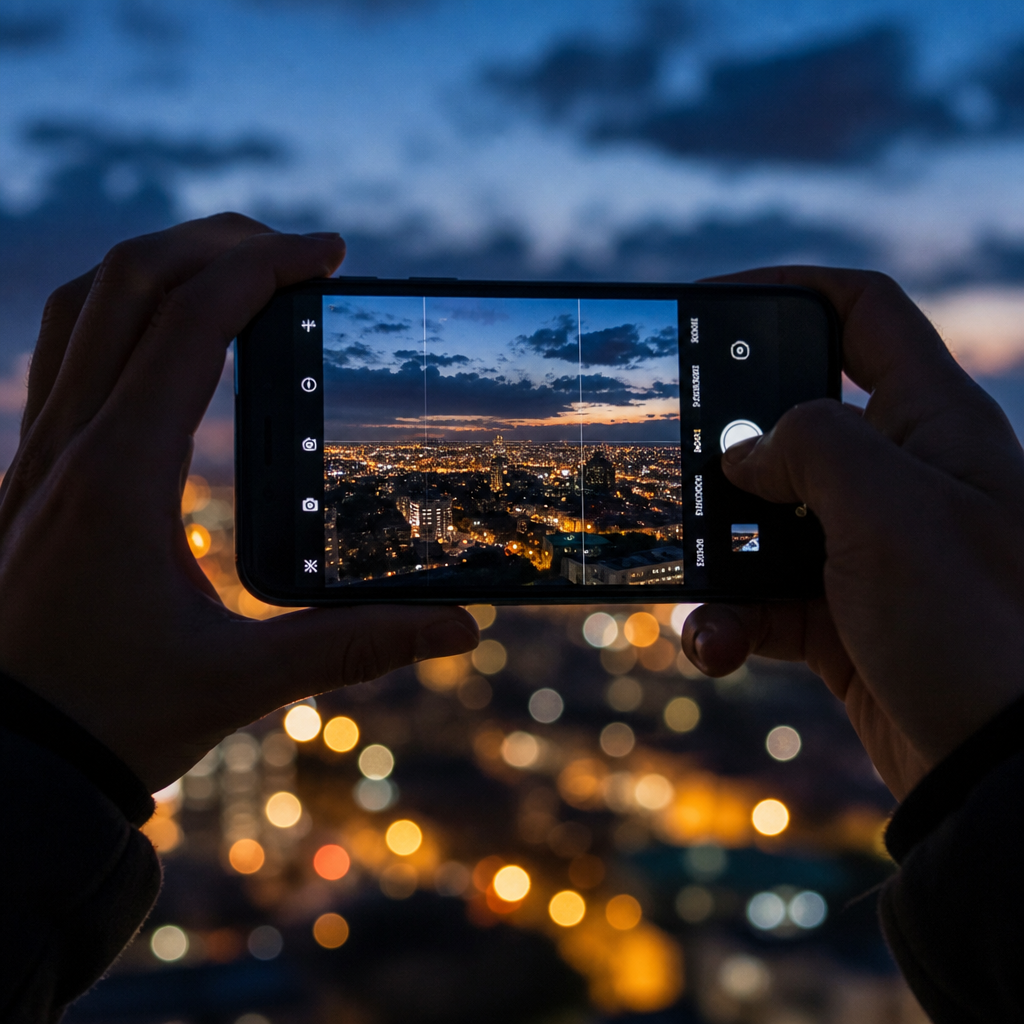 Ative a visão noturna da câmera do seu celular agora