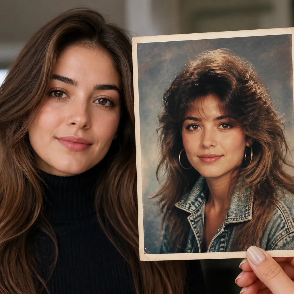 Veja Como Você Ficaria em Uma Foto dos Anos 80