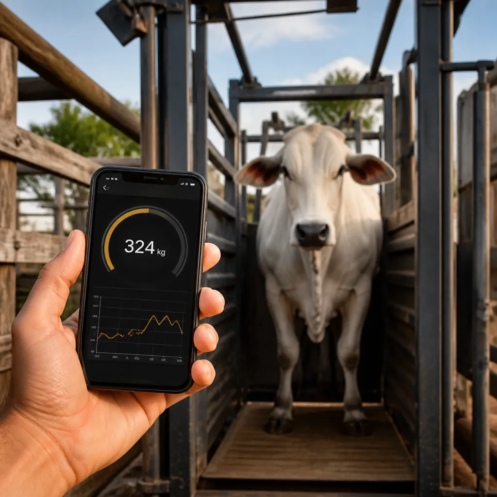 Celular Como Balança: Pese Bovinos Facilmente