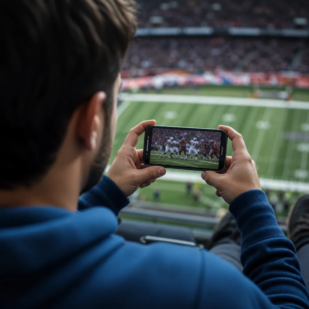 Assista aos Jogos da NFL pelo Celular