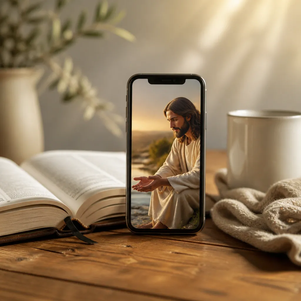Cartas de Jesus: Versículos e Palavras de Fé Diárias