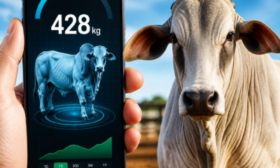 Aplicativo para pesar seu gado em tempo real com seu celular de forma gratuita